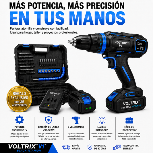 VOLTRIX™ V1 BLACK TITANIUM