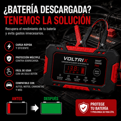 CARGADOR DE BATERIA CON PANTALLA